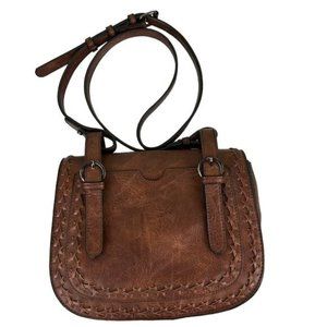 Madison West Brown Leather Purse